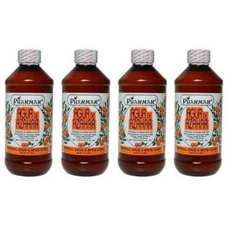 Imperial Agua Azahar Orange Flower Water 8oz (Pack of 4)