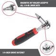 thumbnail image 6 of Hyper Tough 40-Piece Ratchet with Sockets and Bits in Click Fit Case, 6 of 13