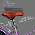 thumbnail image 3 of Bicicleta Infantil Bluelander Rodada 16 Morado, 3 of 6
