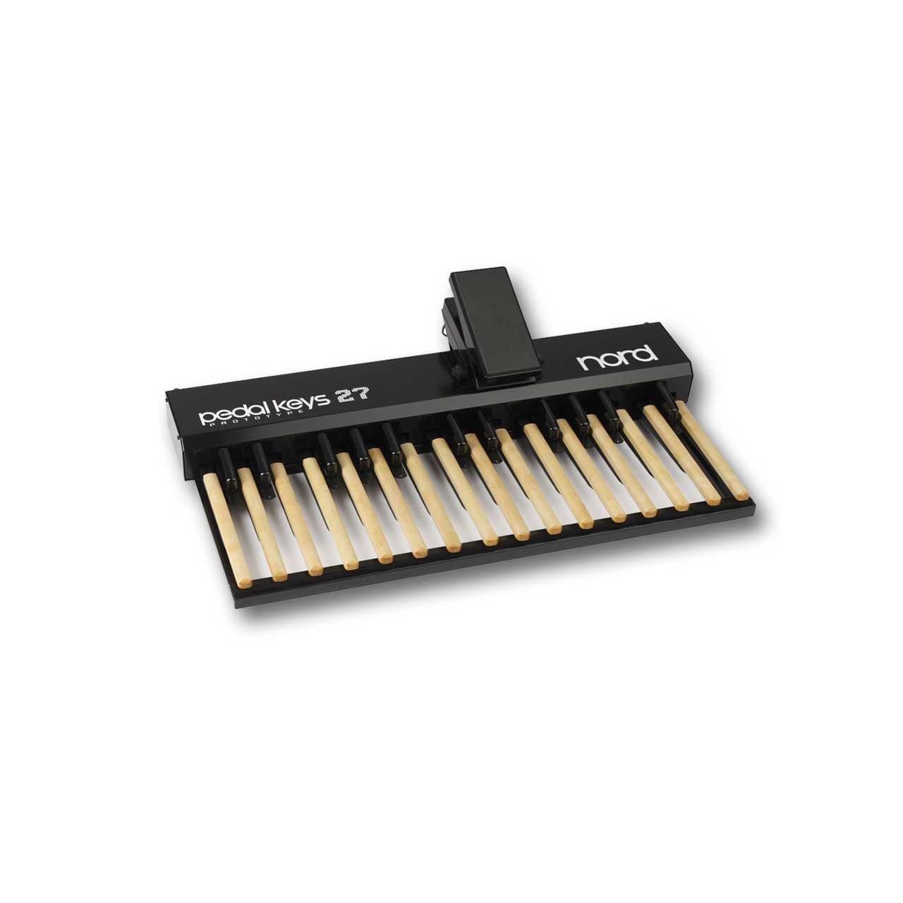 Nord Pedal Keys 27 Midi Pedal Board with Integrated Swell Pedal for