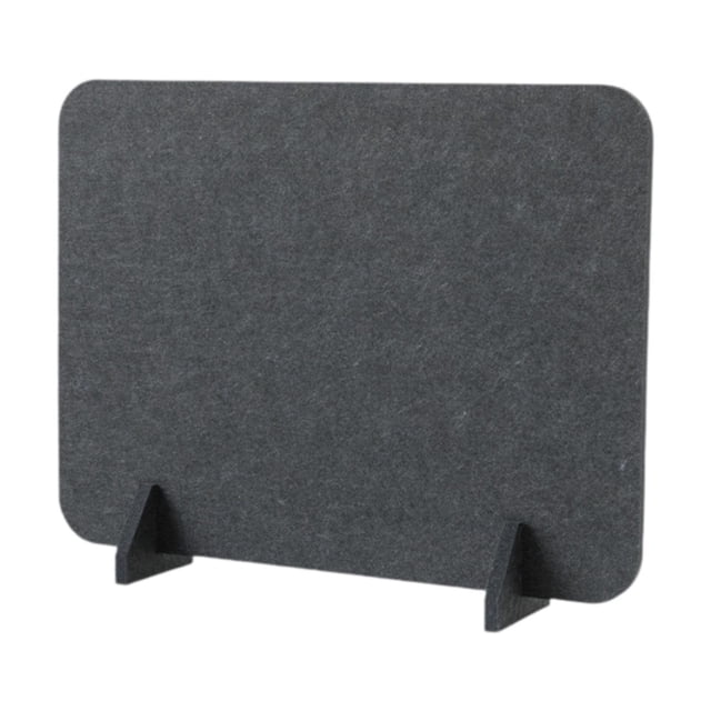 Tablero divisor de escritorio Divisor de escritorio acústico Mamparas divisorias de escritorio Stand up Negro