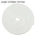 thumbnail image 2 of Uxcell 9.8Ft-4mm High TEMP Fiberglass Sleeve Insulation Cable Protectors White, 2 of 5