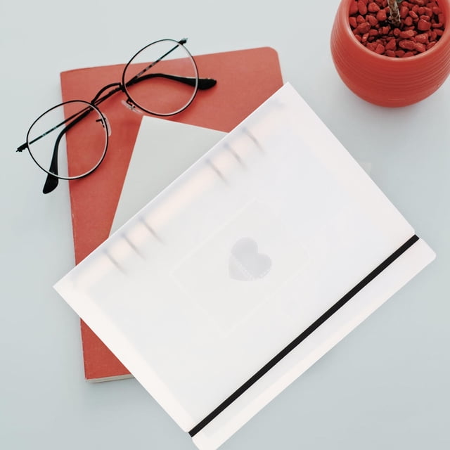 HINTRMENT 1 Set Household Picture Album White Plastic Storage for Graduation Memories