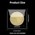 thumbnail image 2 of 50Pcs Single Pocket Coin Sleeves, 2.2x2.2inch Single Pocket Coin Flips Sleeves, Clear Coin Protectors Individual Plastic Coin Pocket Holders for Coin Currency Bills Collectors Protector, 2 of 7
