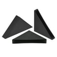 thumbnail image 1 of Uxcell 50Pack Corner Protectors 9x71mm Plastic Right Angle Corner Guards Cushion, Black, 1 of 6