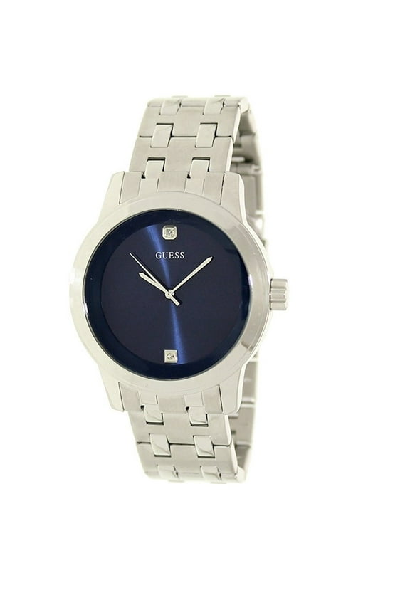 Factory Men's Blue and Silver-Tone Diamond Dress Watch U11576G2