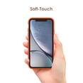 thumbnail image 4 of JETech Silicone Case for iPhone XR, 6.1-Inch, Silky-Soft Touch Full-Body Protective Case, Shockproof Cover with Microfiber Lining (Spicy Orange), 4 of 7