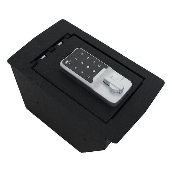 WASAI Center Console Gun Safe Vault Compatible with Honda CR-V 2023-2024, Premium Console Lock Box, Locking Vault with Electronic Keypad Lock.