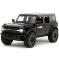 thumbnail image 1 of 2021 Ford Bronco Badlands Noir « Rigide » avec Roues Supplémentaires « Just Camions » Série 1/24 Voiture Modèle Moulée sous Pression par Jada, 1 of 1