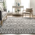 thumbnail image 5 of nuLOOM Cameron High Low Textured Moroccan Area Rug, 2' 8" x 8', Runner, Cameron Grey, 5 of 5