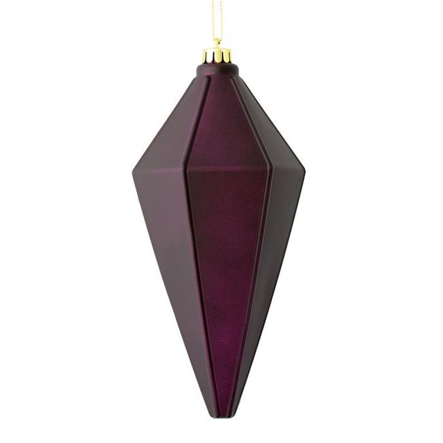 Vickerman M183034M 7 in. Lilac Matte Lantern Christmas Ornament 4 per Bag