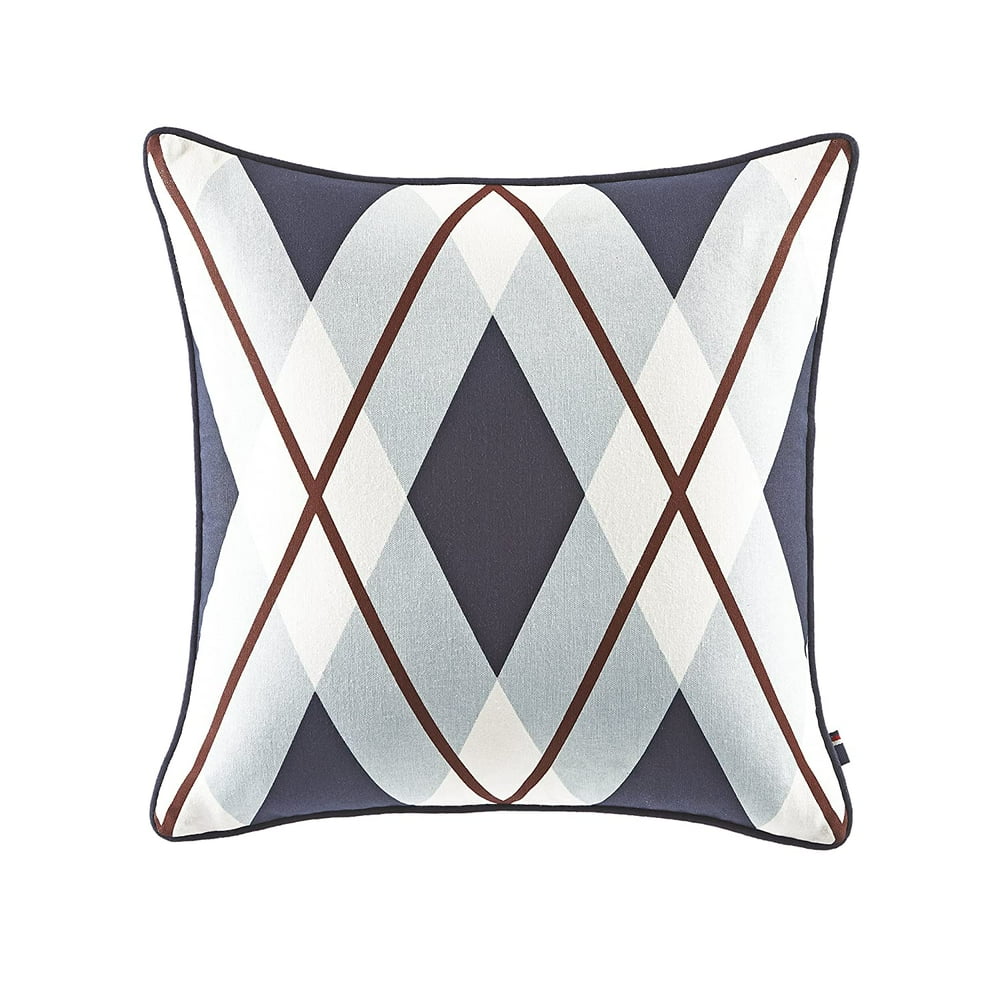 Tommy Hilfiger Buckaroo Oversized Argyle Square Decorative Pillow, 18