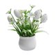 thumbnail image 2 of Uuiauoio Small Artificial Plants Mini Easter Egg Plants in Pot, Faux Greenery Potted with Fake Easter Eggs and Flowers for Table Home Office Desk Shelf Decor, 2 of 6