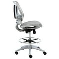thumbnail image 3 of Harwick Evolve™ All Mesh Heavy Duty Drafting Chair - Gunmetal Finish, 3 of 10