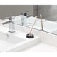 thumbnail image 5 of InterDesign Juego de tocador o baño dividido con 2 soportes para cepillos de dientes, transparente/negro mate, 5 of 5