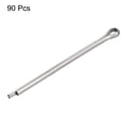 thumbnail image 3 of Unique Bargains Split Cotter Pin, Fixation à Clip en Acier Inoxydable 2x35mm Raccord Argent 90Pack, 3 of 5