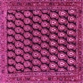 thumbnail image 1 of Ahgly Company Indoor Square Persian Pink Traditional Area Rugs, 7' Square, 1 of 4
