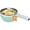 Green, variant on Hot Pot Electric Upgraded, Non-Stick Sauté Pan, Rapid Noodles Electric Pot, 1.5L Mini Portable Hot Pot for Steak, Egg, Fried Rice, Ramen, Oatmeal, Soup with Power Adjustment