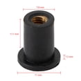 thumbnail image 2 of 50 Quantity M4 Rubber Well Nut Windscreen & Fairing 8mm 5/16" Wellnuts, 2 of 7