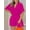 Rose Red, variant on Womens Spring Summer Romper V‑Neck Bat Sleeve High Waist Casual Short One Piece Jumpsuit Alternative White S