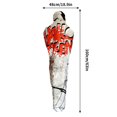 thumbnail image 3 of Isvgxsz Clearance Halloween Decorations Corpse Dead Victim Props Hanging Dead Body Decorations Scary Fake Corpse in Bag Indoor Outdoor Halloween Props Creepy Decor Haunted House Hanging Decorations, 3 of 5