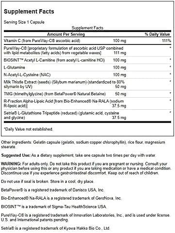 swanson glutathione precursor complex Swanson Glutathione - Super Strength 200 mg 60 Veggie Capsules