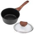 thumbnail image 5 of Cacerola de leche para el hogar, cacerola antiadherente para cocinar, sopa, fideos, olla con tapa para comida infantil para bebés, 5 of 5