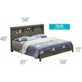 thumbnail image 2 of Glory Furniture Burlington Full Bed in Gray Color, 2 of 10