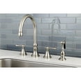 thumbnail image 5 of Kingston Brass Widespread Kitchen Faucets With Oil Rubbed Bronze KS2795BLBS, 5 of 7