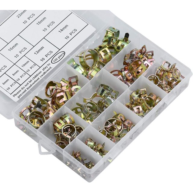 Paquete De Abrazaderas De Manguera De Resorte, Abrazaderas De Manguera De Gasolina, Abrazaderas De Abrazadera De Resorte, Abrazaderas Ajustables Para Asegurar Mangueras Y Mangueras Flexibles