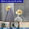 thumbnail image 4 of Ganchos con ventosa Bentuk para ducha, toalla y bata de baño, paquete de 2, 4 of 8