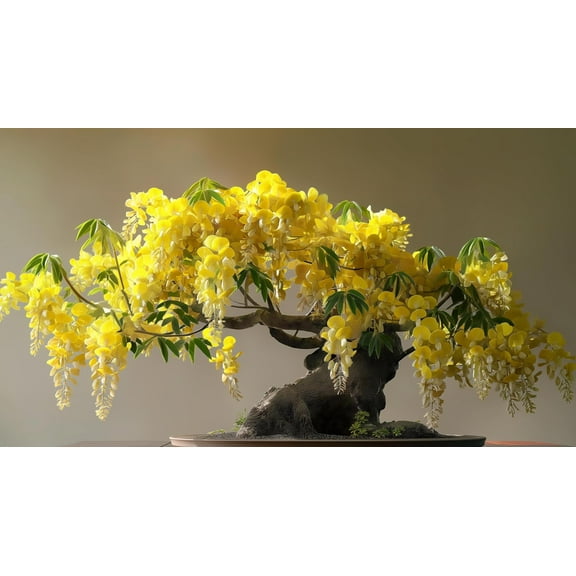 10 Golden Shower Bonsai Tree Seeds MVR1 for Planting
