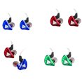 thumbnail image 3 of Inteprter Auricular Auricular CK5 In Ear Auricular Estéreo Deporte Auricular deporte Hifi Sonidos para Andriod para Cables de audio/vídeo Azul 1.25 m, 3 of 8