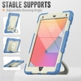 thumbnail image 5 of iPad 6th/5th Generation Case/ Air 2/ Pro 9.7..,Rugged Protective Case with Tempered Glass Film 360° Rotatable Kickstand Handle Kid Proof Case for Apple iPad 6th/5th/ Air 2/ Pro 9.7,Blue, 5 of 9