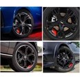 thumbnail image 3 of HSHDLDF Autocollants de Jantes de Voiture Bandes Décalcomanies pour Moyeux de Roue pour Roues de 18 Pouces - 21 Pouces, 6 Pcs, Rouge, 3 of 7