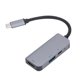 thumbnail image 4 of unbranded USB C Hub Para Computadora Portátil Plata Con Protección De Temperatura Y Duración Prolongada, 4 of 8