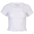 thumbnail image 2 of Women's White Stanford Cardinal Baby Top T-Shirt, 2 of 3