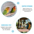 thumbnail image 4 of Supvox 1 Set Bird Perches Parrot Cage Perch Iron for Parrot Owners, 4 of 5