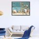 thumbnail image 2 of Cuadros Decorativos Diamante pintura 5D taladro redondo completo mosaico DIY Shell en arena Kit para decoración de pared JShteea Nuevos Originales, 2 of 9