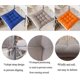 thumbnail image 2 of 4 PCS Soft Chair Pads, Chair Seat Pads with Ties, Chair Cushions Dining Room for Garden Patio Kitchen Dining (40x40cm)D, 2 of 2