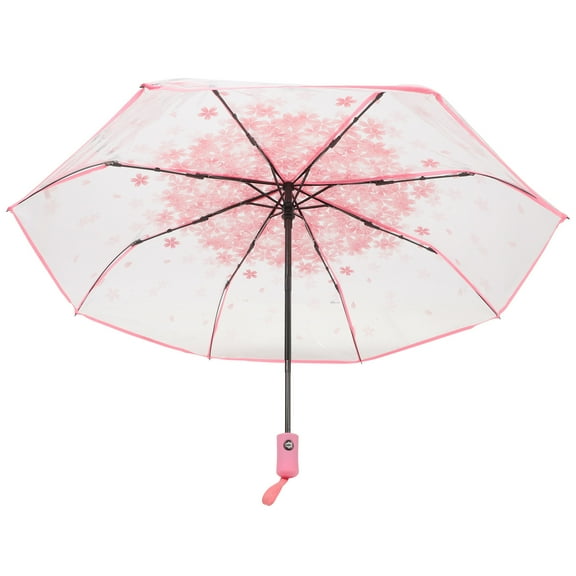 Creative  Transparent Umbrella Clear Umbrellas for Rain Sun Blocking Protection Travel