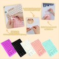 thumbnail image 2 of Almohadilla de Teclado para Manicura Femenina. Membrana Protectora para Dispositivos de Escritura de Oficina. Película para Teclado para Uñas Largas C, 2 of 5