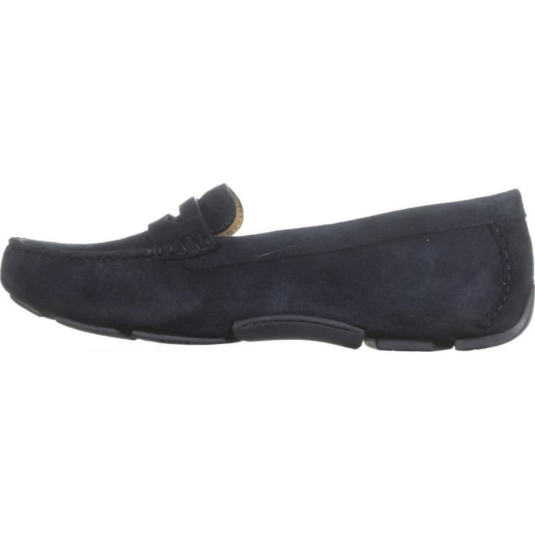 Womens naturalizer Natasha Penny Loafers Navy Suede Walmart