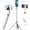 Mineral White, variant on Metal 67" iPhone Tripod Stand with Remote & Lightweight Camera Stand, Sturdy Extendable Cell Phone Tripod for iPhone 15 Pro Max 14 13 12/Android