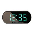 thumbnail image 2 of Fairnull Alarm Clock Large Screen Snooze Function Plastic Desk LED Digital Alarm Clock with Smart Night Light Home Supplies, 2 of 11