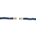 thumbnail image 5 of Ratnavali Jewels Sapphire Blue color Multi Single Strand Quartz Stone Beaded Necklace For Women, 5 of 5