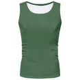 thumbnail image 6 of HCNTES Men's Belief Drop Arm Tank Top Sleeveless Muscle T Shirts Gym Workout Stringers(AG,XL), 6 of 8