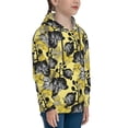 thumbnail image 3 of Lsque Orchids Flowers Patten Youth Hoodie Sweatshirt Pullover with Kangaroo Pocket Boys and Girls Hoodie Warm Hoodie for Kids-Large, 3 of 6