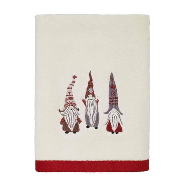 Avanti Linens Christmas Gnomes Hand Towel