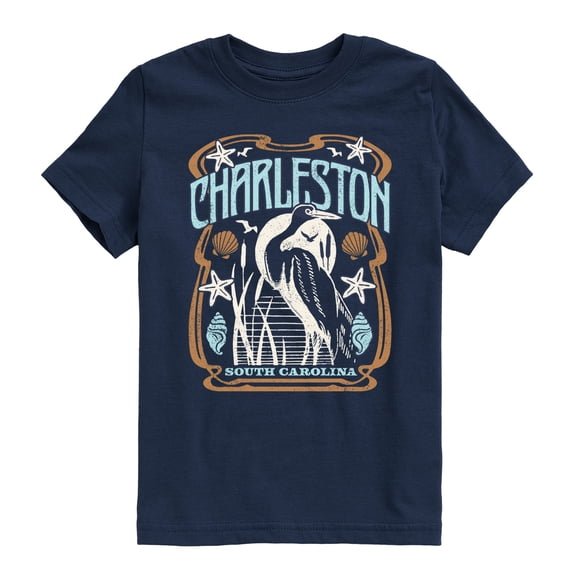 Instant Message - Charleston South Carolina - Youth Boys Short Sleeve Graphic T-Shirt